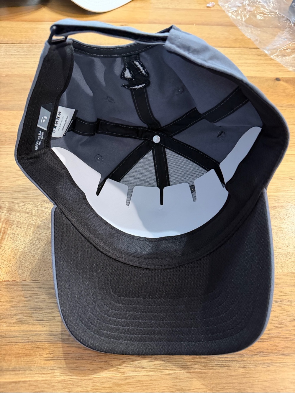Lot of 2 - NWT- TaylorMade Baseball Caps - Blue & Gray Set - Picture 7 of 9